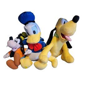 Donald Duck  Goofery  Pluto stuffed plush animals         BNC
